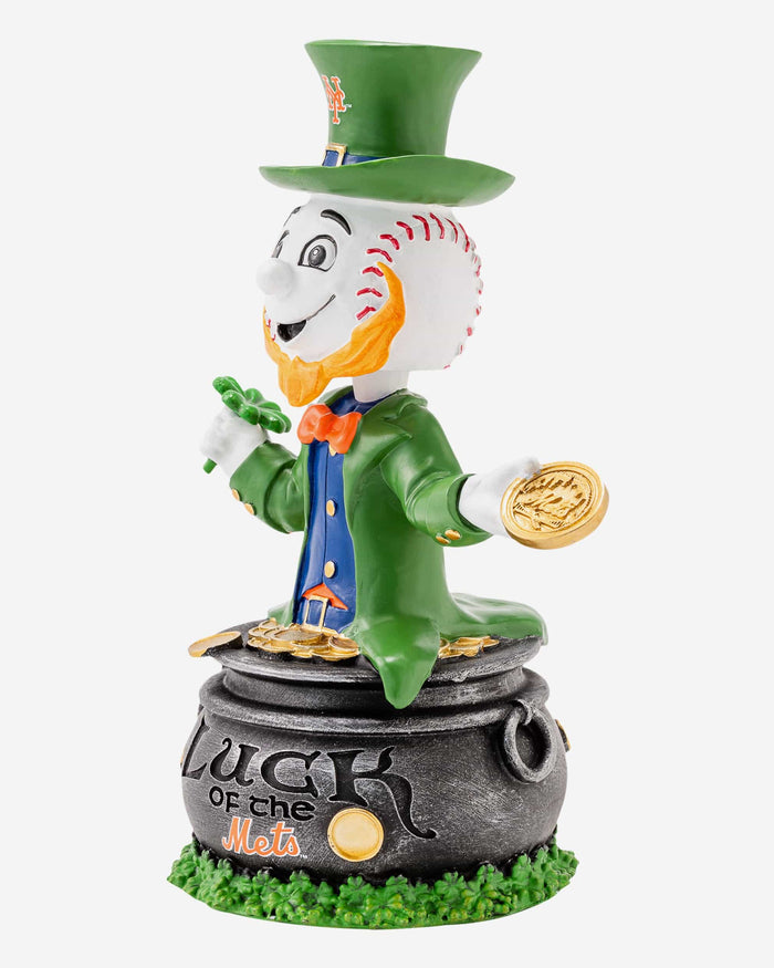 Mr Met New York Mets Saint Patricks Day Mascot Bobblehead FOCO - FOCO.com