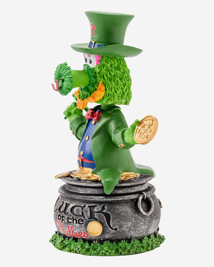 Phillie Phanatic Philadelphia Phillies Saint Patricks Day Mascot Bobblehead FOCO - FOCO.com