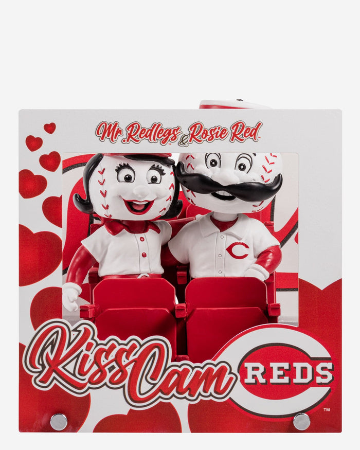 Cincinnati Reds Valentines Day Dual Mascot Bobblehead FOCO - FOCO.com