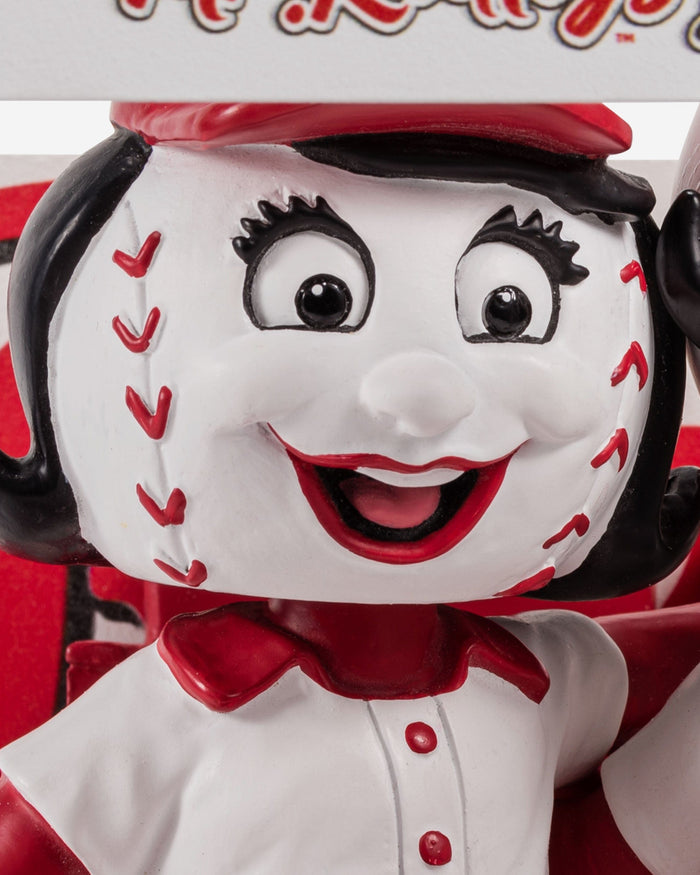 Cincinnati Reds Valentines Day Dual Mascot Bobblehead FOCO - FOCO.com