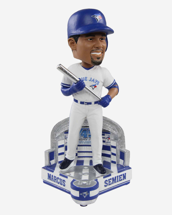 Marcus Semien Toronto Blue Jays Single Season 2nd Baseman Home Run Record Bobblehead FOCO - FOCO.com