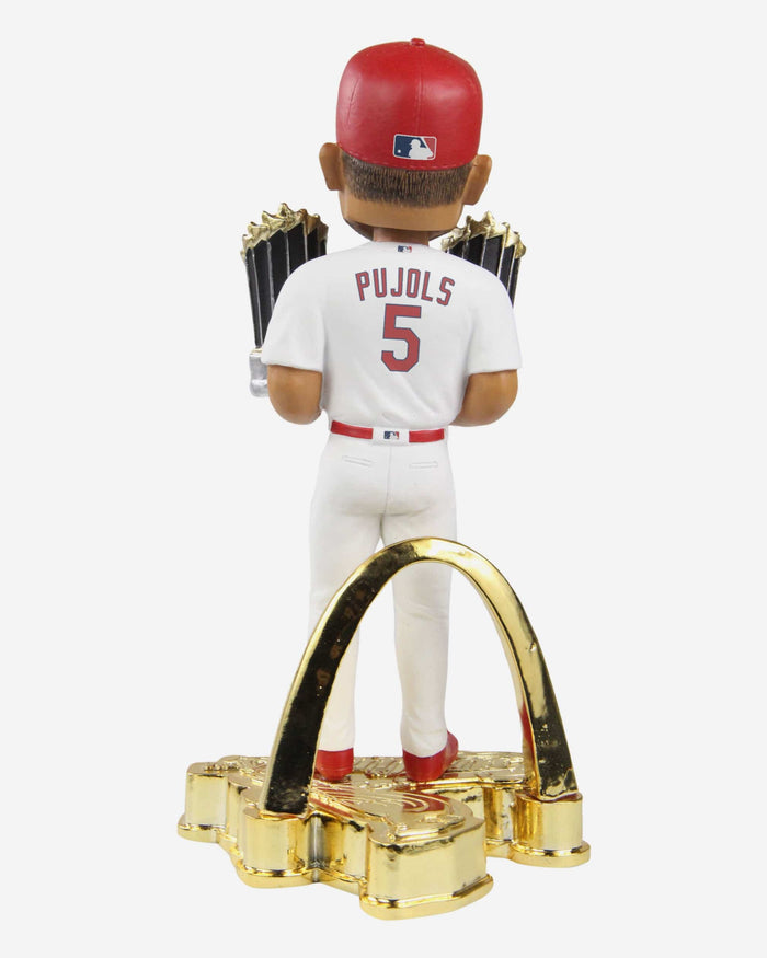 Albert Pujols St Louis Cardinals 2X World Series Champion Bobblehead FOCO - FOCO.com