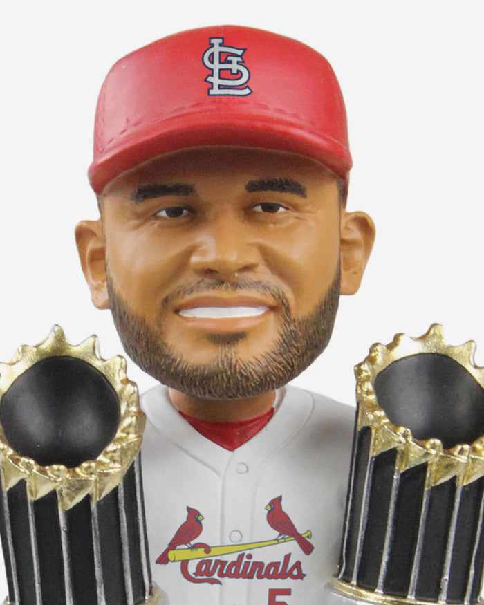 Albert Pujols St Louis Cardinals 2X World Series Champion Bobblehead FOCO - FOCO.com