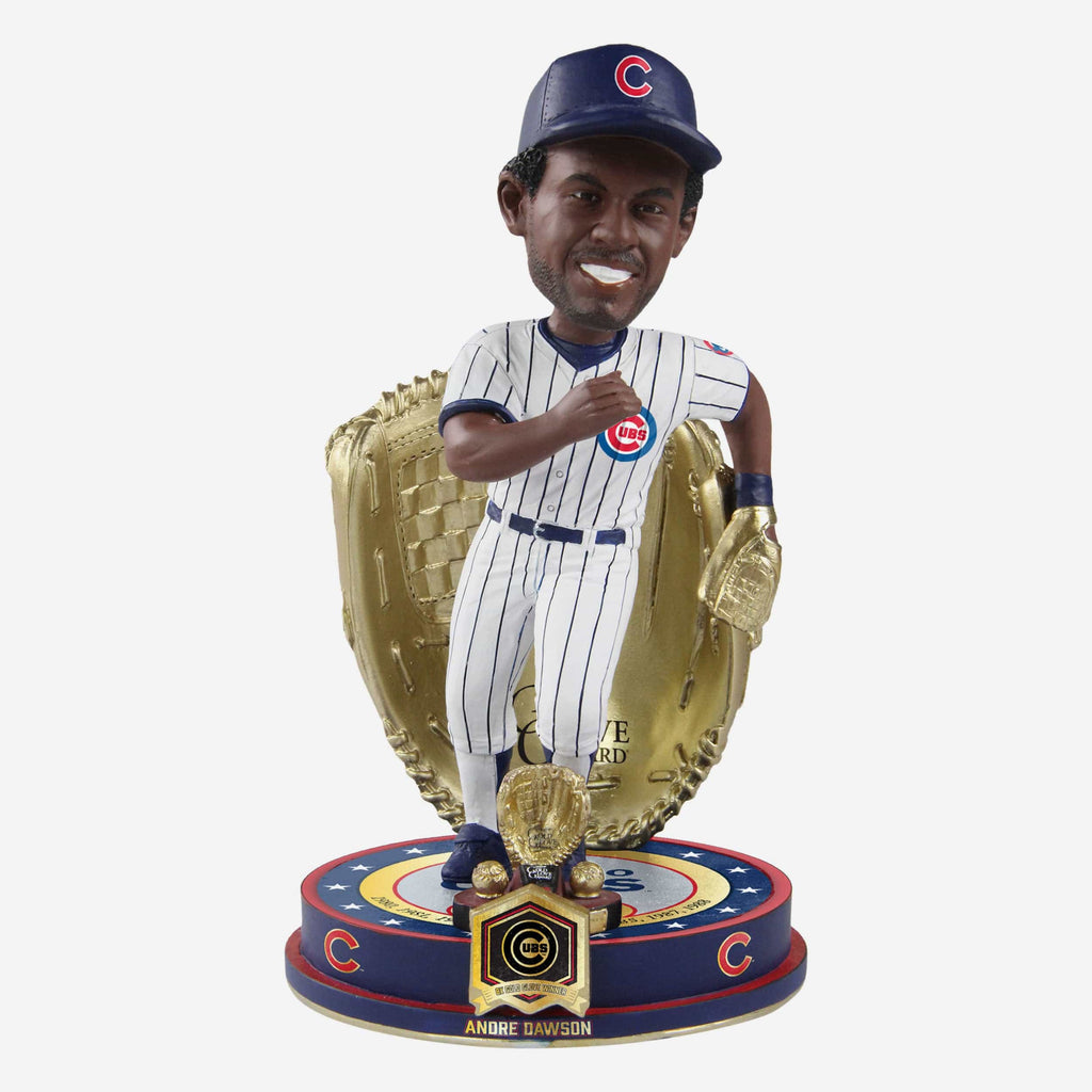 Andre Dawson Chicago Cubs 8X Gold Glove Bobblehead FOCO - FOCO.com