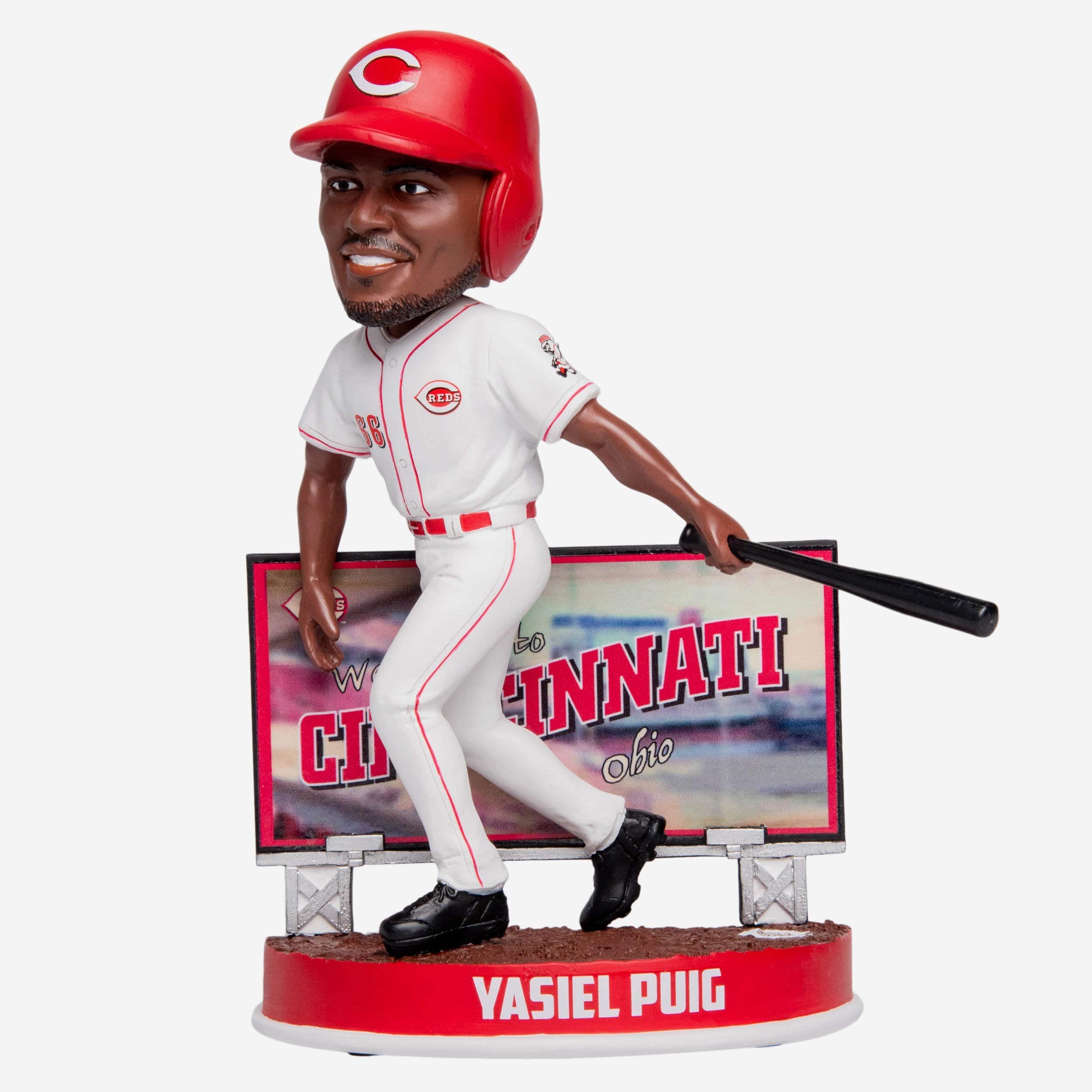 Yasiel Puig Cincinnati Reds Billboard Bobblehead FOCO