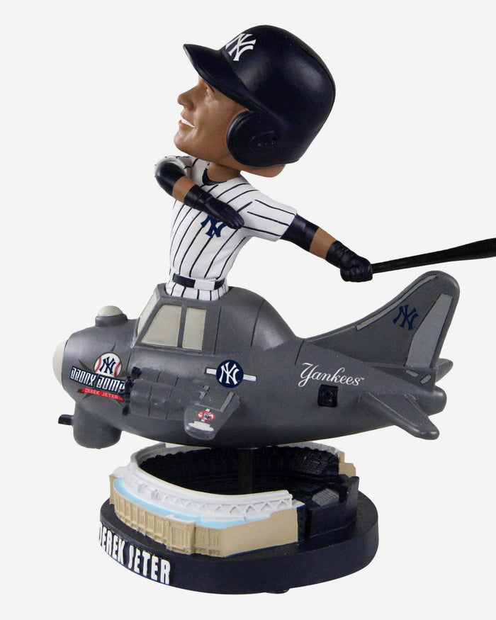 Derek Jeter New York Yankees Bomber Spinning Bobblehead FOCO - FOCO.com