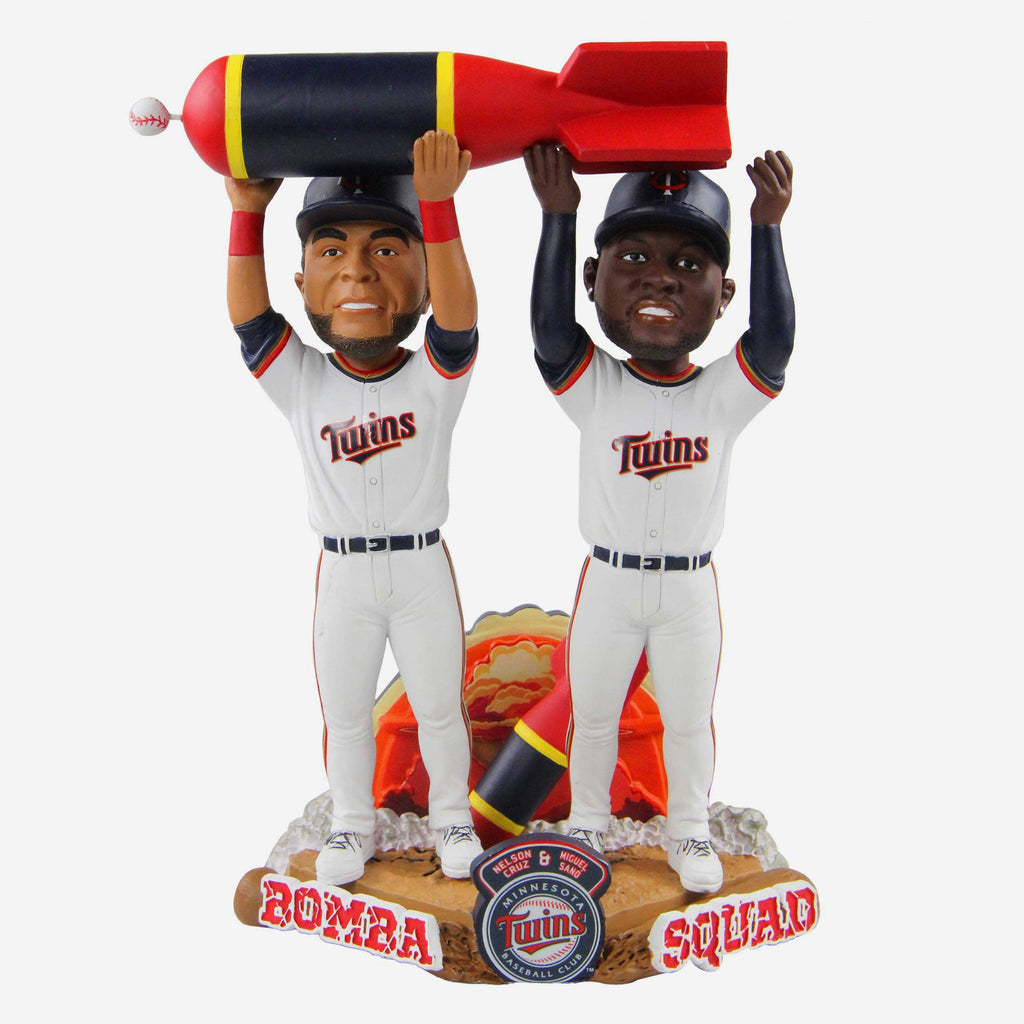 Nelson Cruz & Miguel Sano Minnesota Twins Bomba Squad Dual Bobblehead FOCO - FOCO.com