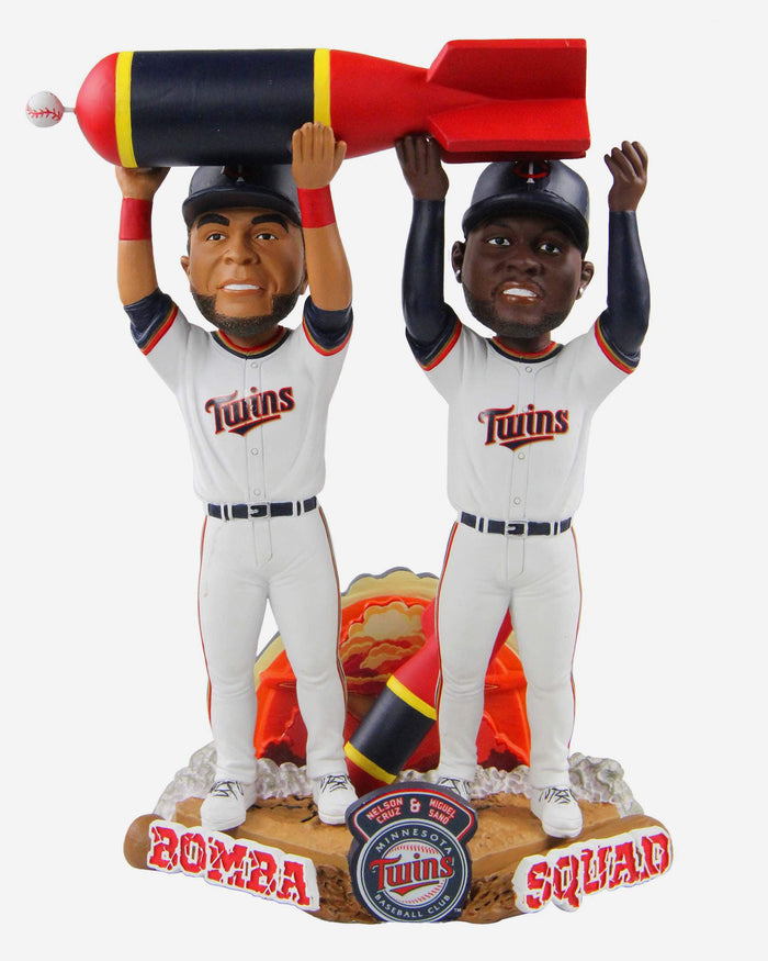 Nelson Cruz & Miguel Sano Minnesota Twins Bomba Squad Dual Bobblehead FOCO - FOCO.com