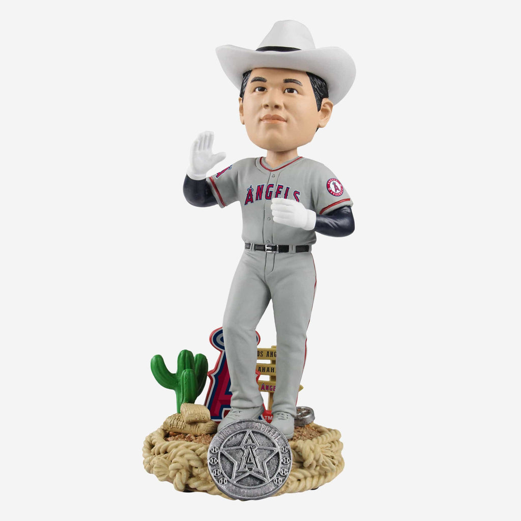 Shohei Ohtani Los Angeles Angels Cowboy Homer Hat Bobblehead FOCO - FOCO.com