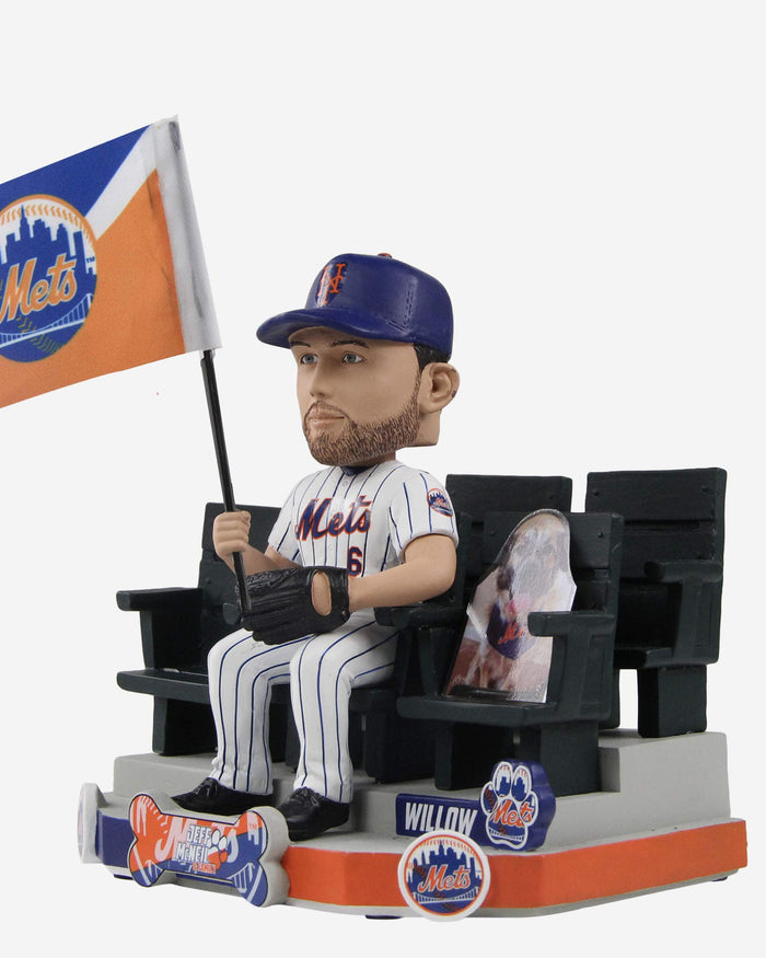 Jeff McNeil New York Mets Cardboard Dogs Cutout Bobblehead FOCO - FOCO.com