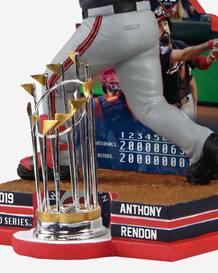 Anthony Rendon Washington Nationals 2019 World Series Champions Moment Bobblehead FOCO - FOCO.com
