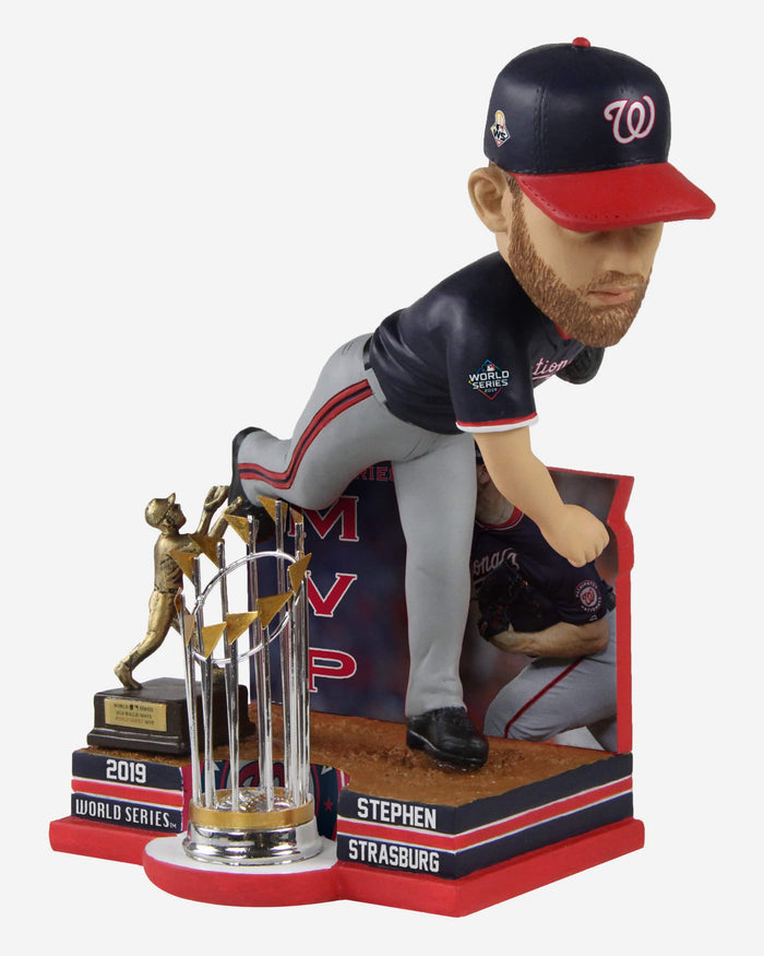 Stephen Strasburg Washington Nationals 2019 World Series Champions Moment Bobblehead FOCO - FOCO.com