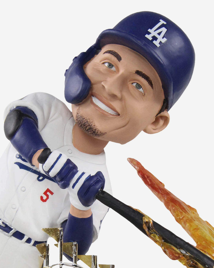Corey Seager Los Angeles Dodgers 2020 World Series Champions Hot Bat Bobblehead FOCO - FOCO.com