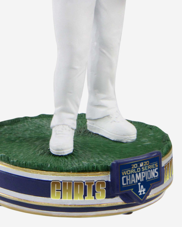 Chris Taylor Los Angeles Dodgers 2020 World Series Champions Moment Bobblehead FOCO - FOCO.com