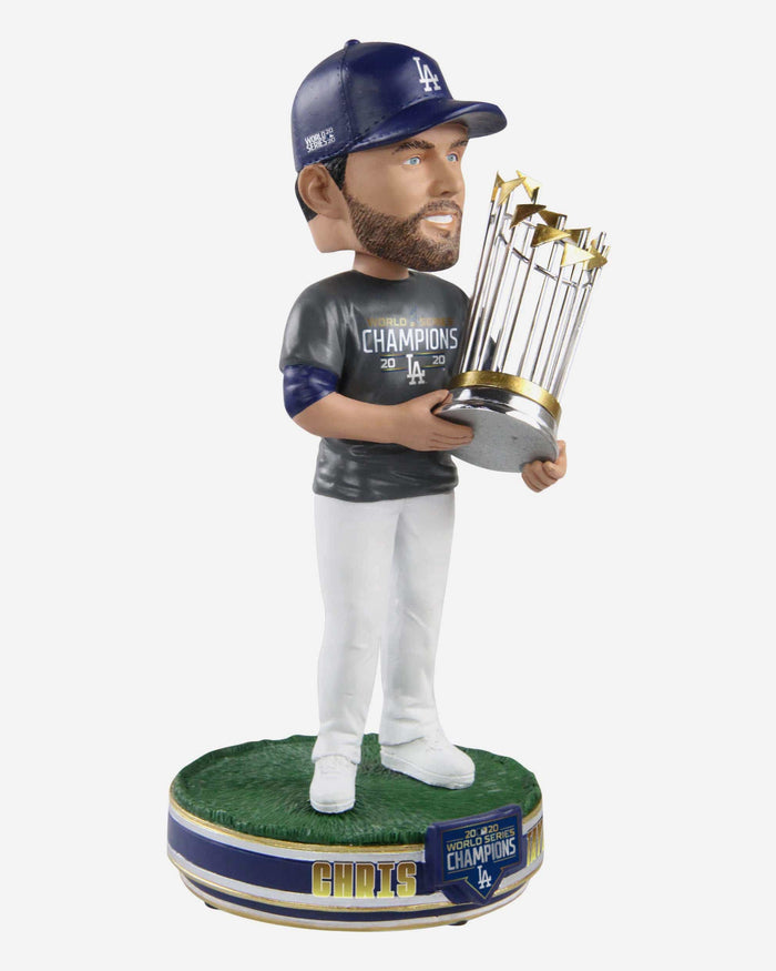 Chris Taylor Los Angeles Dodgers 2025 World Series Champions Moment Bo FOCO