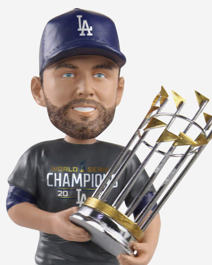 Chris Taylor Los Angeles Dodgers 2020 World Series Champions Moment Bobblehead FOCO - FOCO.com