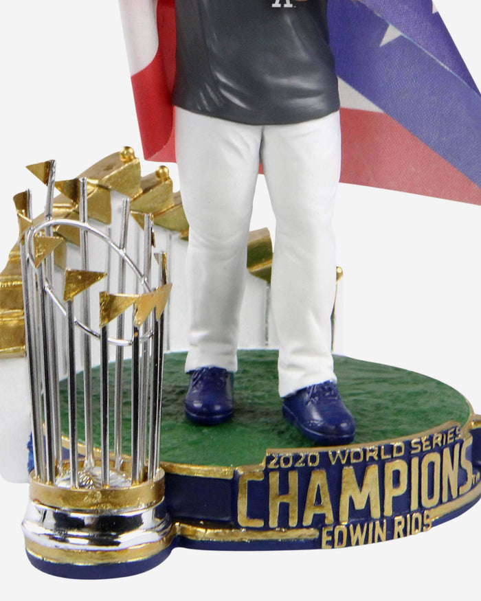 Edwin Rios Los Angeles Dodgers 2020 World Series Champions Moment Bobblehead FOCO - FOCO.com