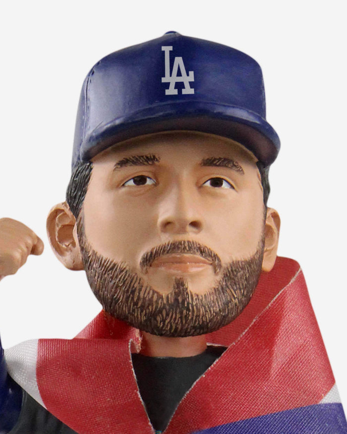 Edwin Rios Los Angeles Dodgers 2020 World Series Champions Moment Bobblehead FOCO - FOCO.com