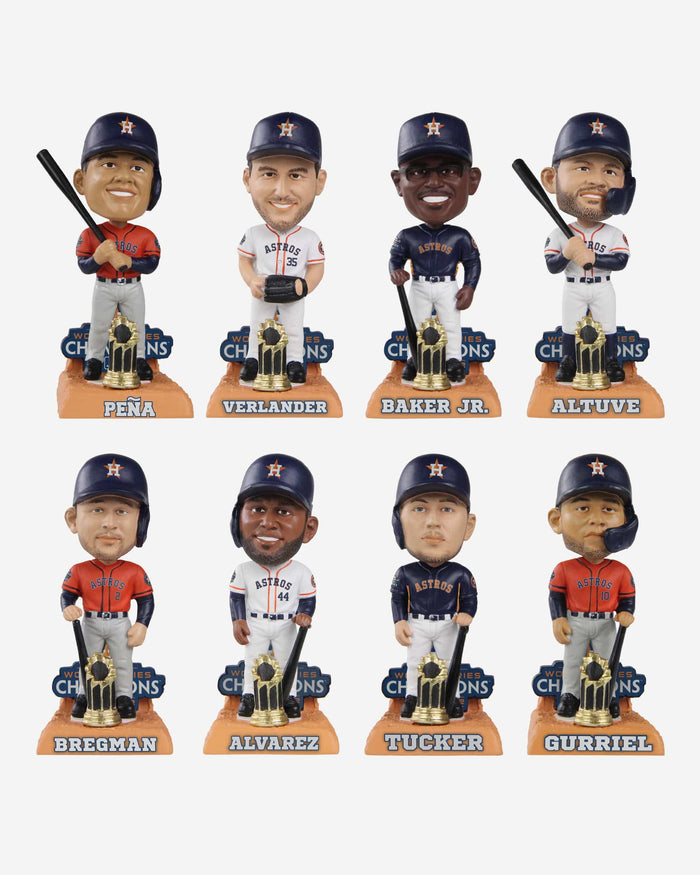 Houston Astros 2022 World Series Champions Mini Bobblehead Boxed Set FOCO - FOCO.com