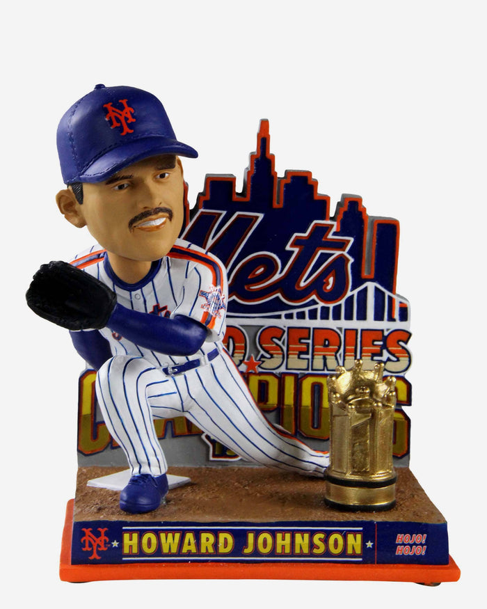 Howard Johnson New York Mets 1986 World Series Champions Bobblehead FOCO