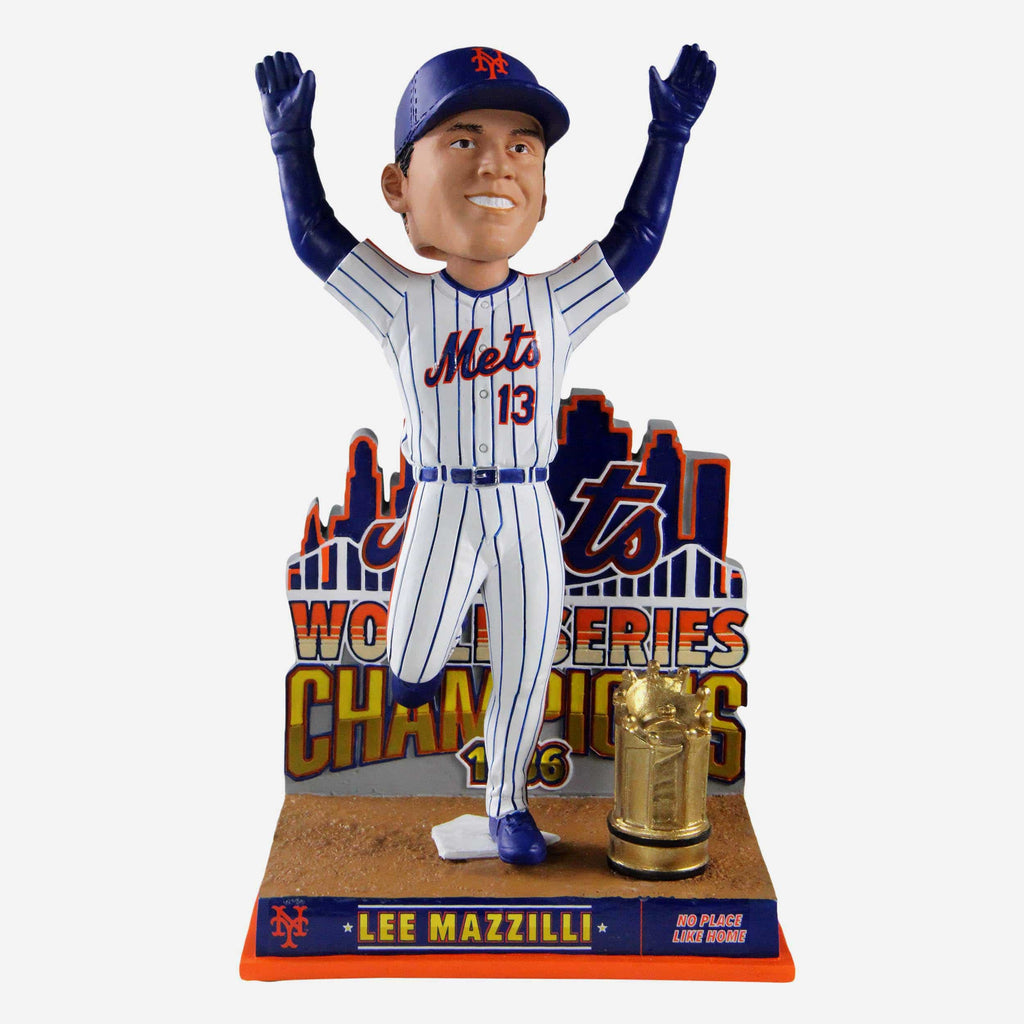 Lee Mazzilli New York Mets 1986 World Series Champions Bobblehead FOCO - FOCO.com