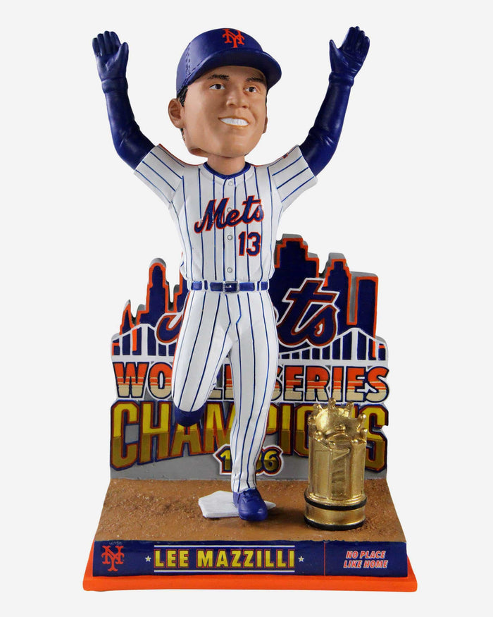 Lee Mazzilli New York Mets 1986 World Series Champions Bobblehead FOCO - FOCO.com