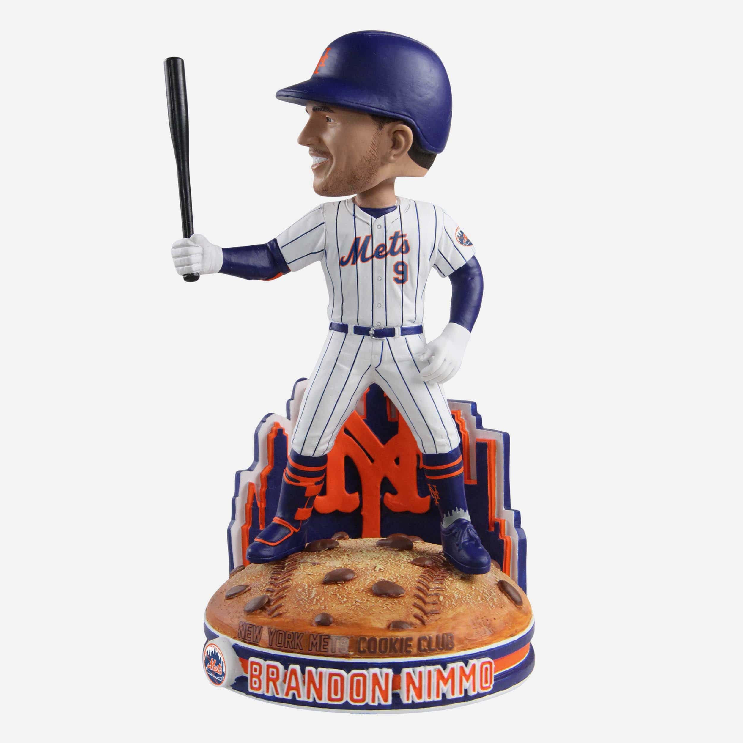 記念グッズ Mets / Brandon Nimmo / Bobblehead Brandon Nimmo New York Mets Cookie Club Bobblehead FOCO