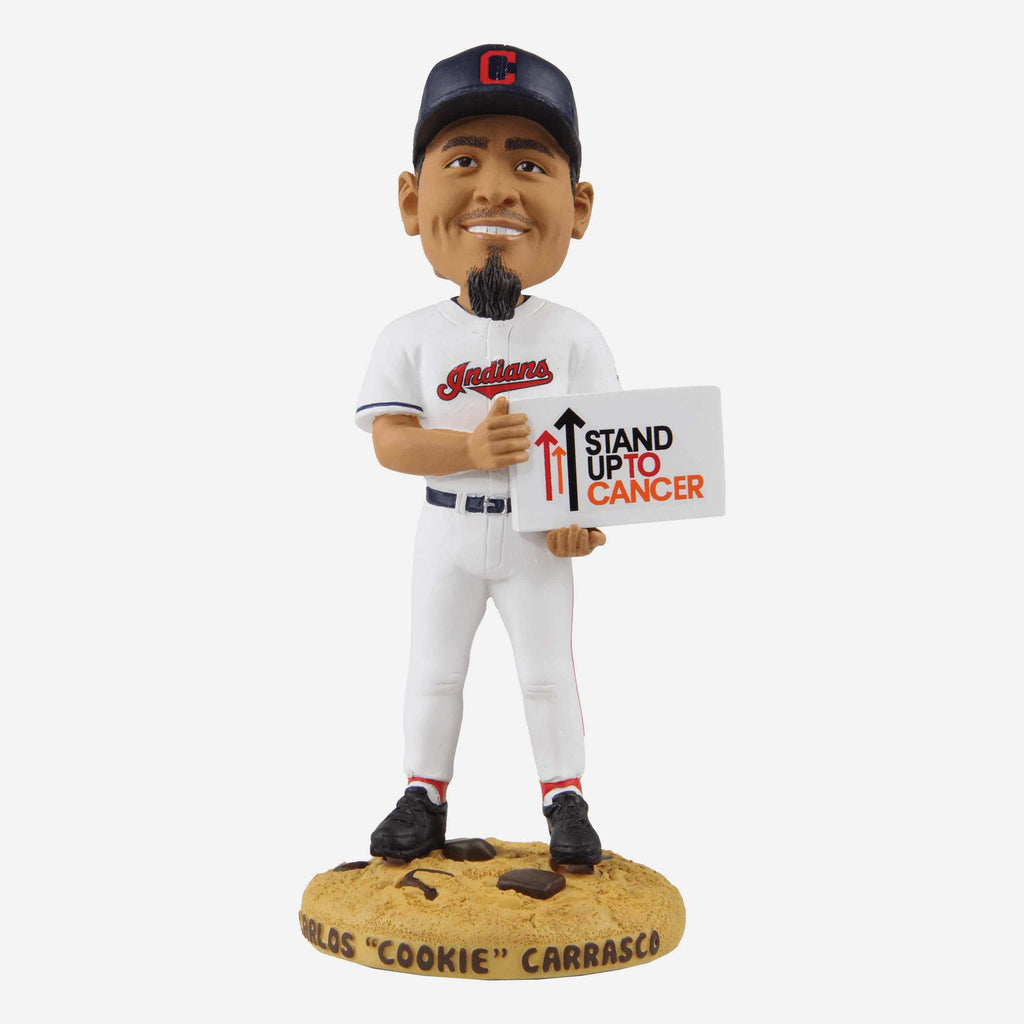 Carlos Carrasco Cleveland Guardians Cookie Base Bobblehead FOCO - FOCO.com