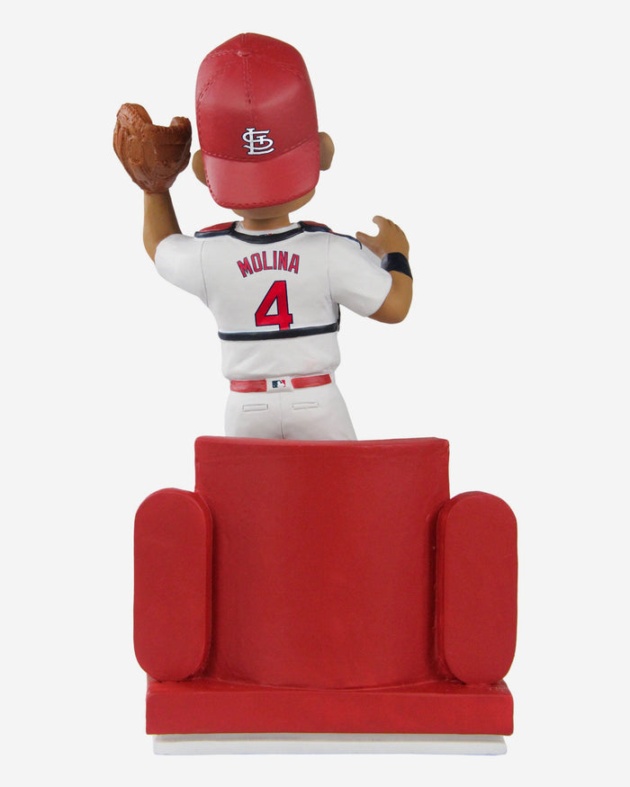 Yadier Molina St Louis Cardinals All-Time Catcher Putout Record Bobblehead FOCO - FOCO.com