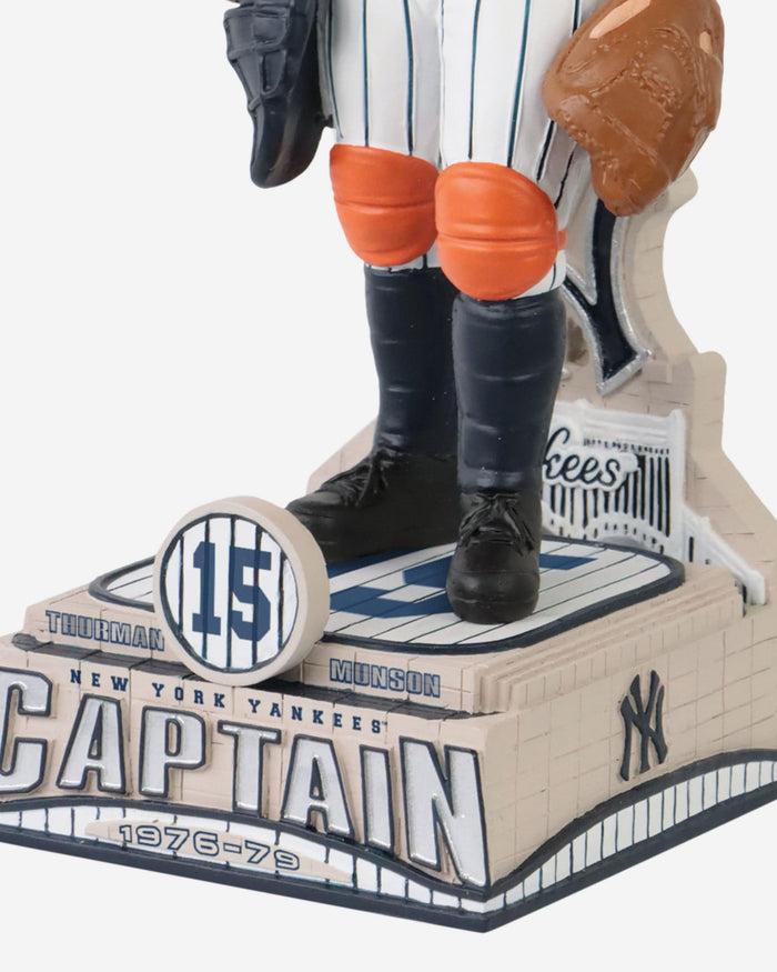 Thurman Munson New York Yankees Captain Bobblehead FOCO - FOCO.com