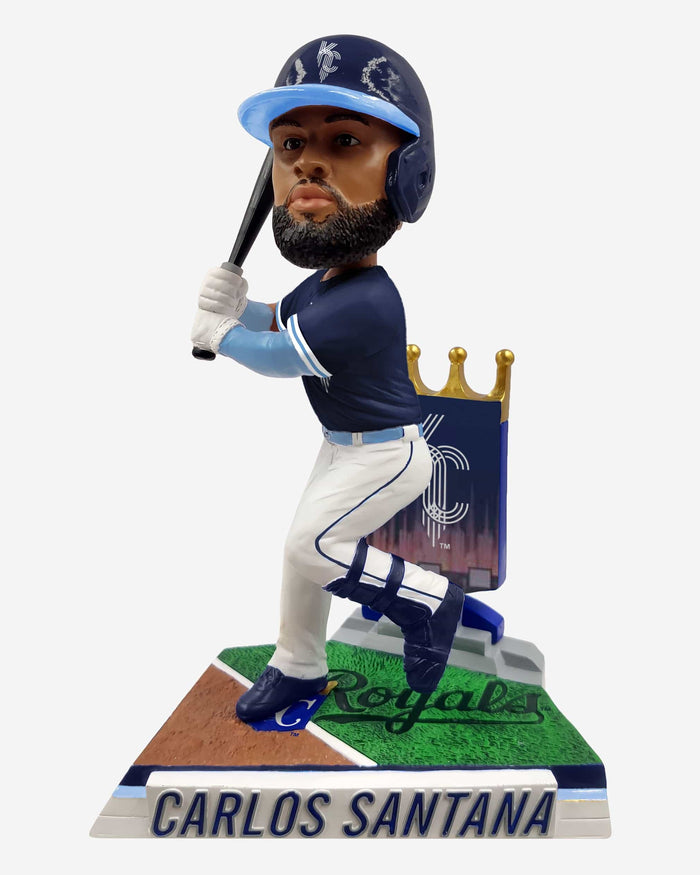 Carlos Santana Kansas City Royals 2022 City Connect Bobblehead FOCO - FOCO.com