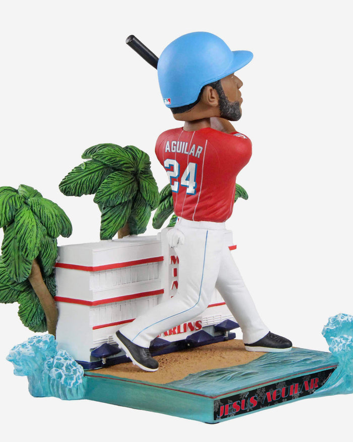 Jesus Aguilar Miami Marlins City Connect Bobblehead FOCO - FOCO.com