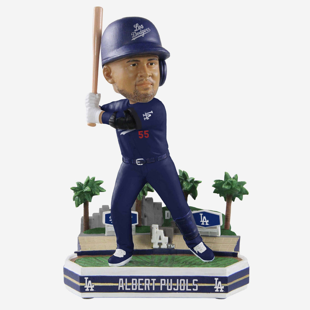 Albert Pujols Los Angeles Dodgers City Connect Bobblehead FOCO - FOCO.com