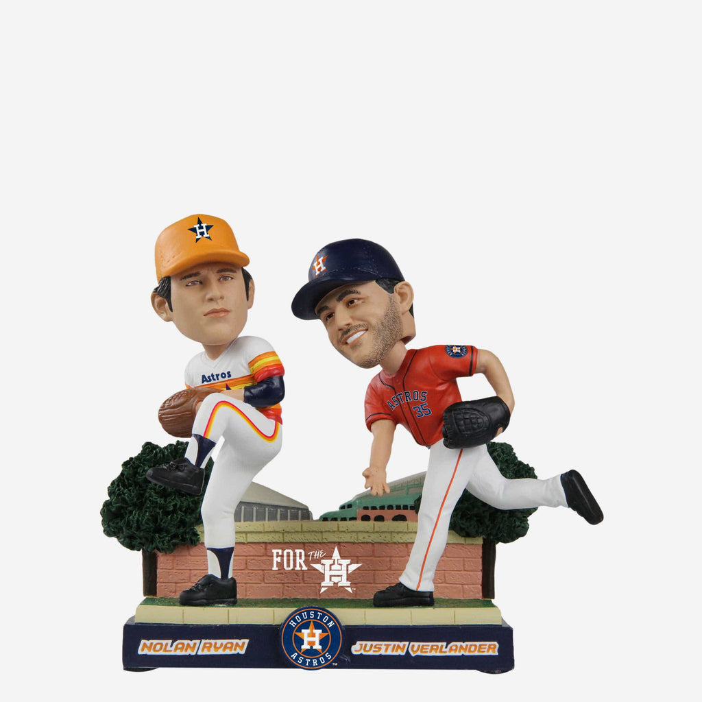 Nolan Ryan & Justin Verlander Houston Astros Then and Now Bobblehead FOCO - FOCO.com