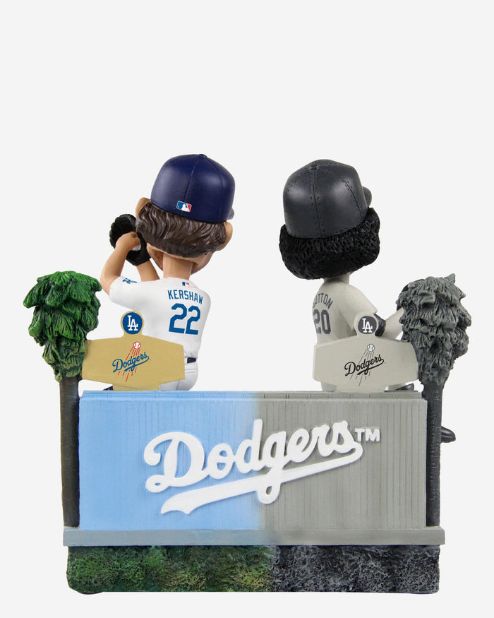 Don Sutton & Clayton Kershaw Los Angeles Dodgers Then And Now Bobblehead FOCO - FOCO.com
