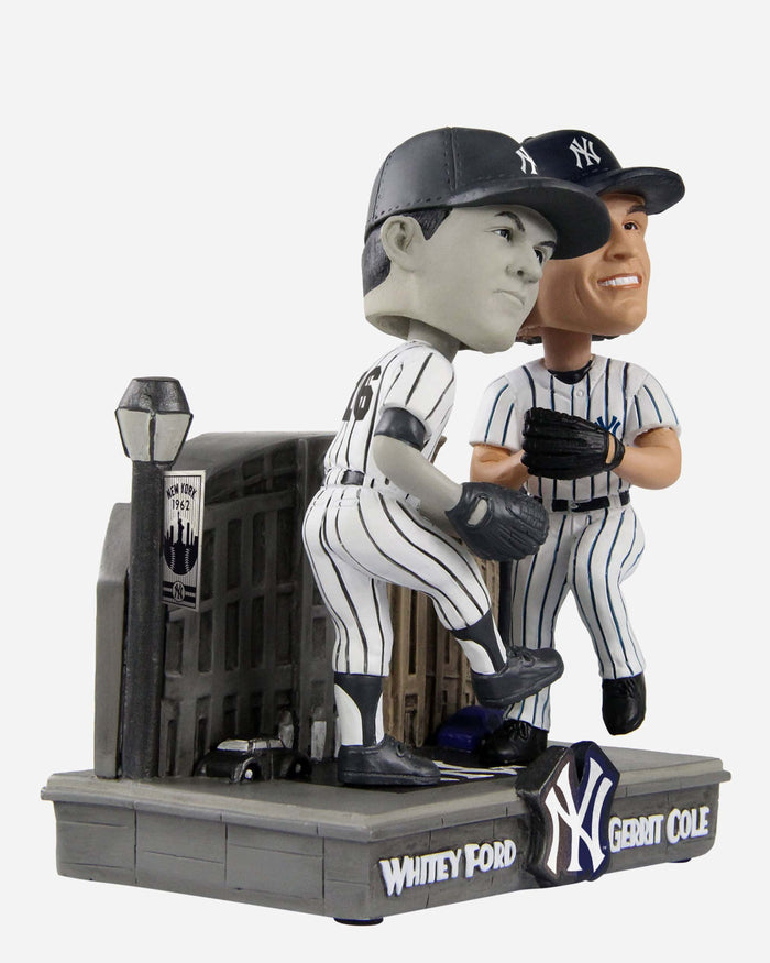 Whitey Ford & Gerrit Cole New York Yankees Then And Now Bobblehead FOCO - FOCO.com