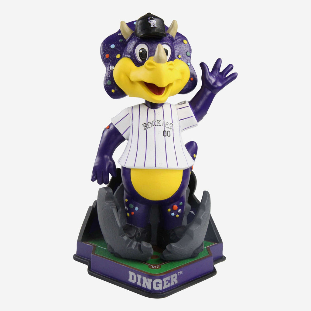 Dinger Colorado Rockies Mascot Egg Shells Bobblehead FOCO - FOCO.com