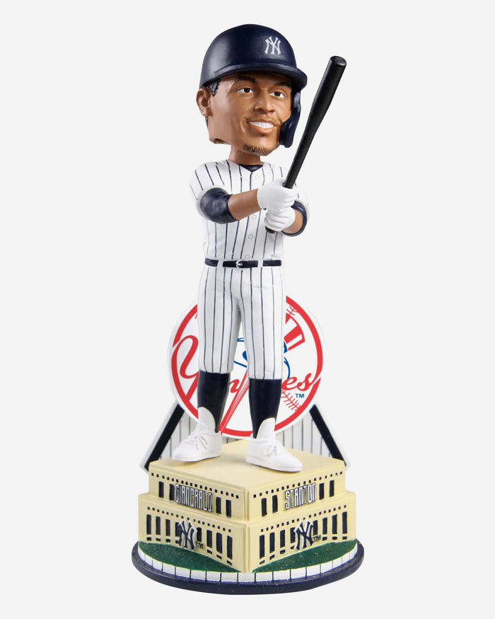 Giancarlo Stanton New York Yankees Stadium Facade Bobblehead FOCO - FOCO.com