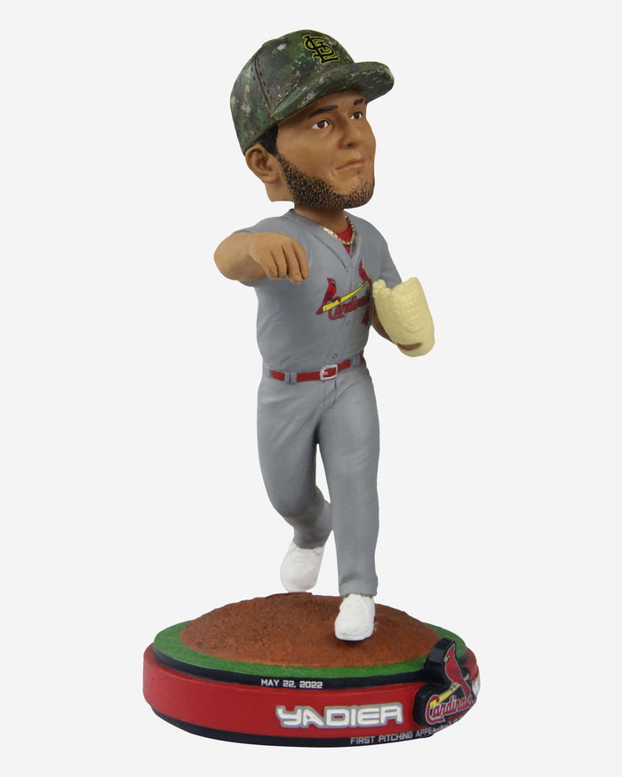 Yadier Molina St Louis Cardinals First Career Pitching Appearance Bobblehead FOCO - FOCO.com