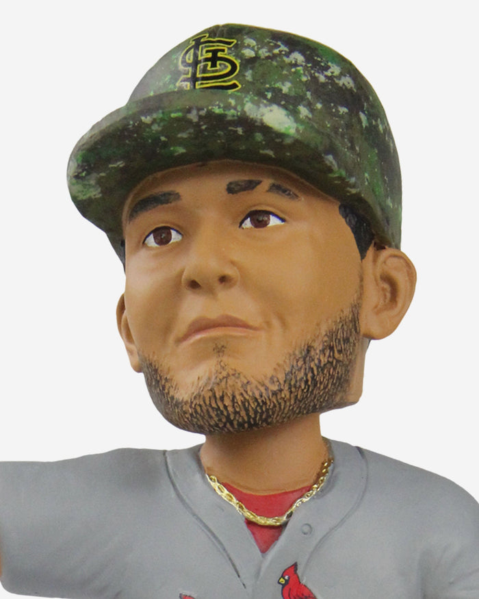 Yadier Molina St Louis Cardinals First Career Pitching Appearance Bobblehead FOCO - FOCO.com