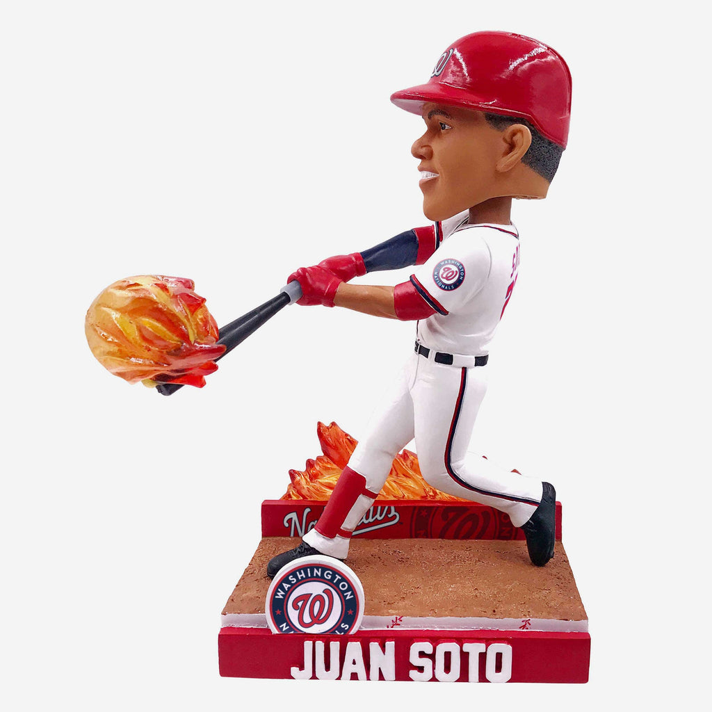 Juan Soto Washington Nationals On Fire Bobblehead FOCO - FOCO.com