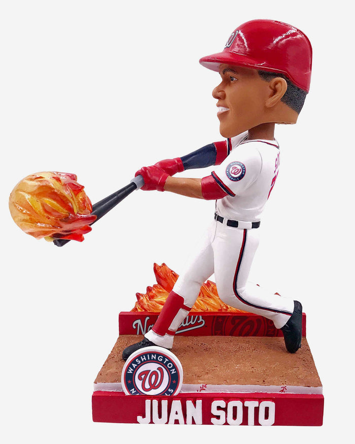 Juan Soto Washington Nationals On Fire Bobblehead FOCO - FOCO.com
