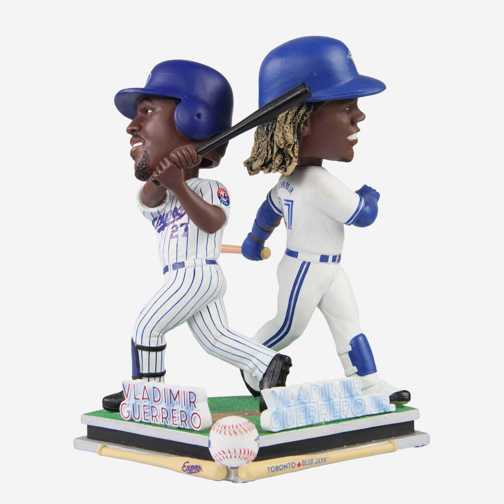 Vladimir Guerrero & Vladimir Guerrero Jr Toronto Blue Jays Father & Son Bobblehead FOCO - FOCO.com