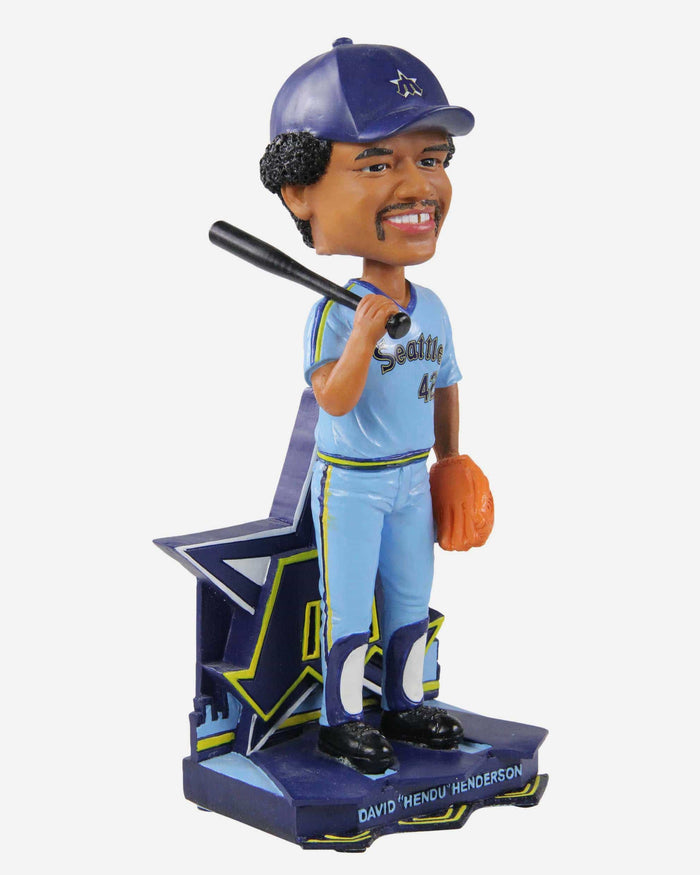 Dave Henderson Seattle Mariners Hendu Glove Bobblehead FOCO - FOCO.com