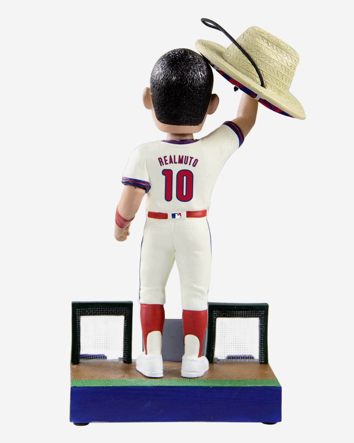 JT Realmuto Philadelphia Phillies Straw Hat Bobblehead FOCO - FOCO.com