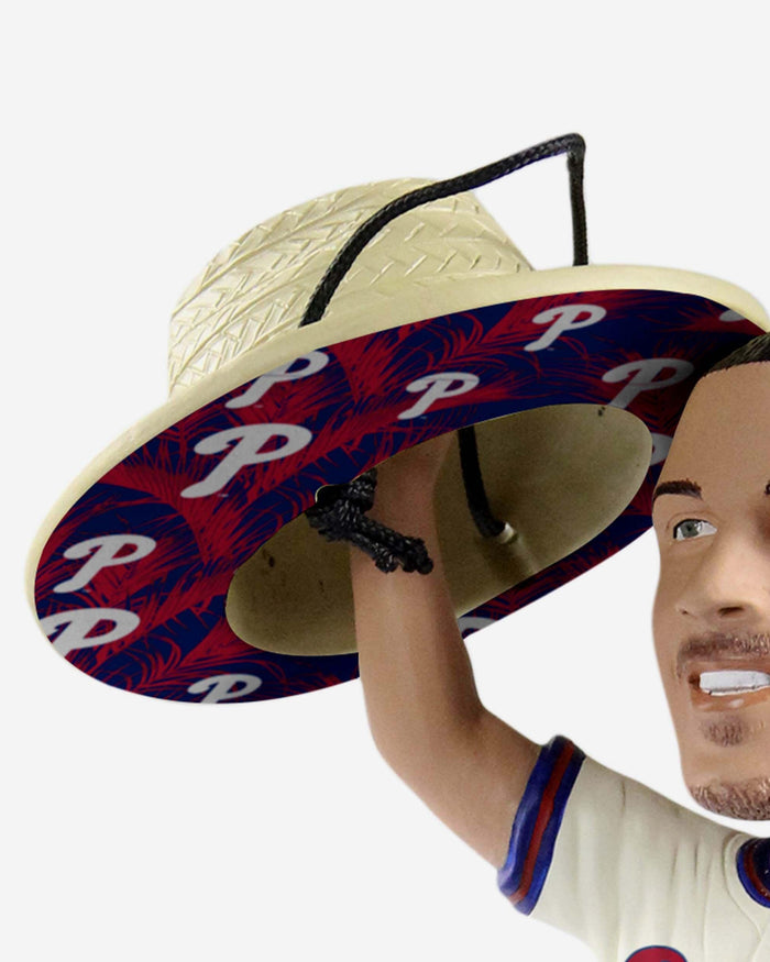 JT Realmuto Philadelphia Phillies Straw Hat Bobblehead FOCO - FOCO.com