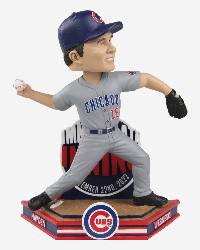 Hayden Wesneski Chicago Cubs Immaculate Inning Bobblehead FOCO - FOCO.com