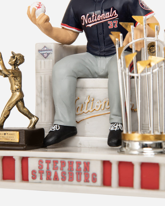 Stephen Strasburg Washington Nationals 2019 World Series Champions Lincoln Memorial Bobblehead FOCO - FOCO.com