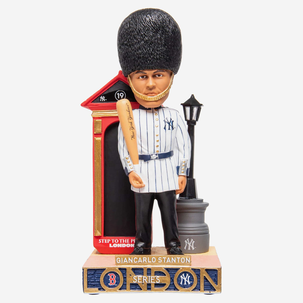 Giancarlo Stanton New York Yankees London Series Queen's Guard Bobbleh FOCO