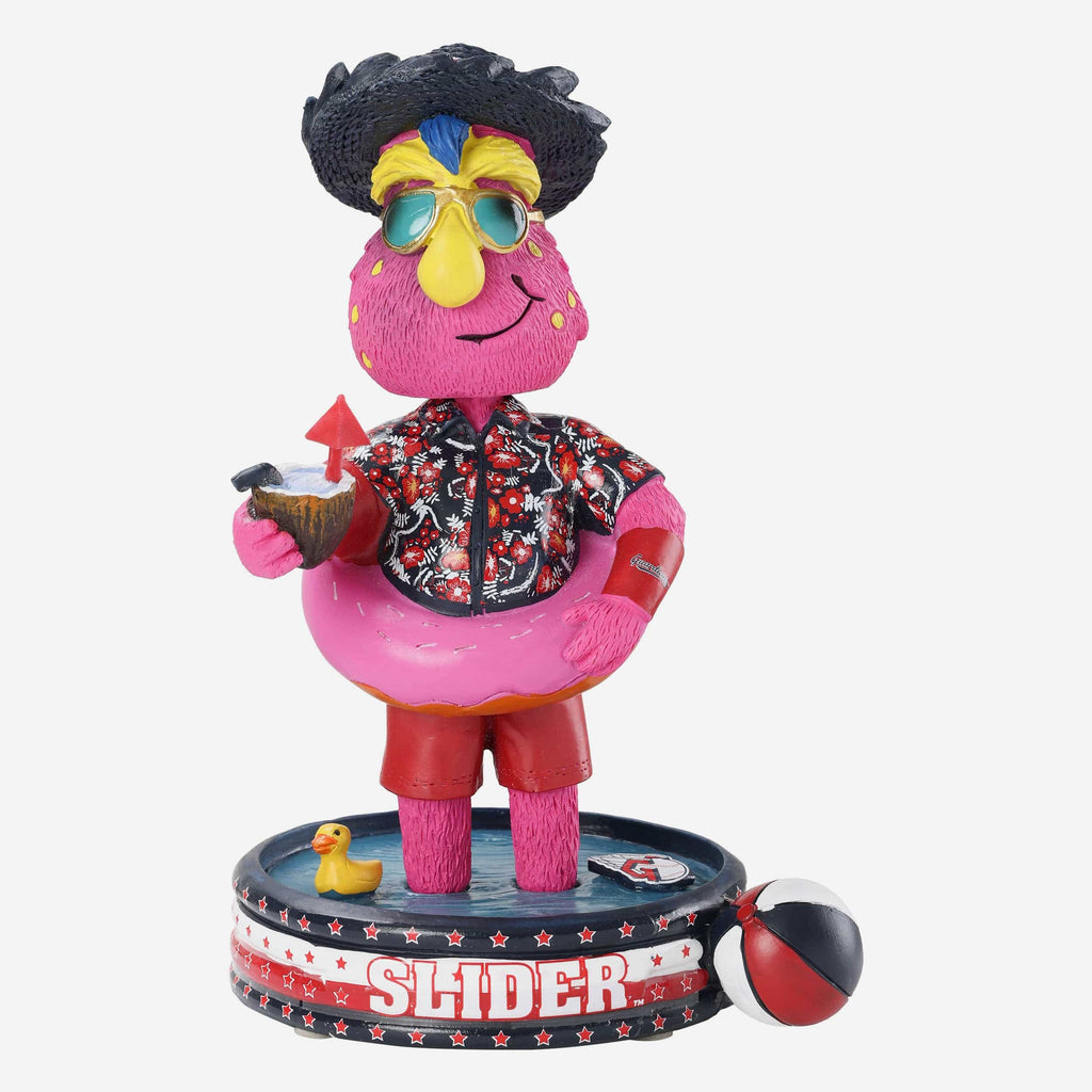 Slider Cleveland Guardians Memorial Day Mascot Bobblehead FOCO - FOCO.com